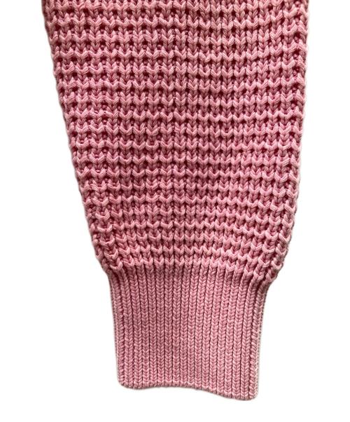 BoTT（ボット）BoTT (ボット) Knit Zip Hoodie ジップパーカー ピンク サイズ:Sの古着・服飾アイテム