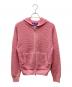 BoTT（ボット）の古着「Knit Zip Hoodie ジップパーカー」｜ピンク