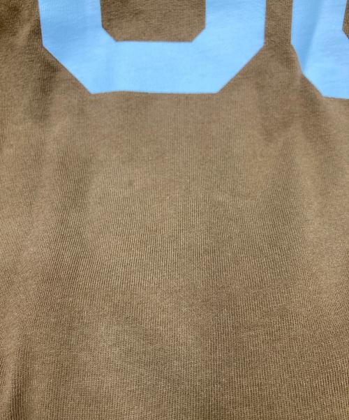 BoTT（ボット）BoTT (ボット) Cotton Football Shirt ロングスリーブカットソー ブラウン×ブルー サイズ:Sの古着・服飾アイテム