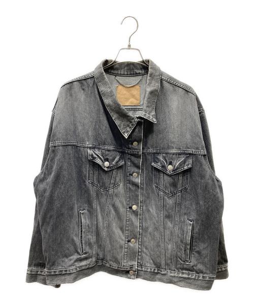 BALENCIAGA（バレンシアガ）BALENCIAGA (バレンシアガ) デニムジャケット ブラック サイズ:42の古着・服飾アイテム