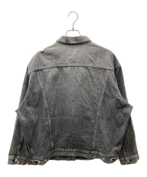 BALENCIAGA（バレンシアガ）BALENCIAGA (バレンシアガ) デニムジャケット ブラック サイズ:42の古着・服飾アイテム