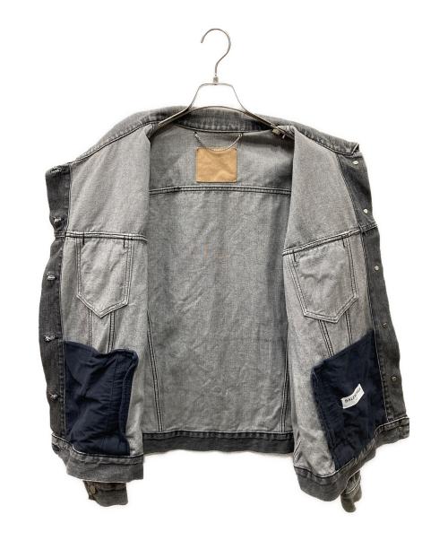 BALENCIAGA（バレンシアガ）BALENCIAGA (バレンシアガ) デニムジャケット ブラック サイズ:42の古着・服飾アイテム