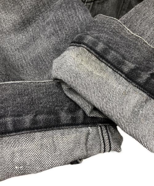 BALENCIAGA（バレンシアガ）BALENCIAGA (バレンシアガ) デニムジャケット ブラック サイズ:42の古着・服飾アイテム