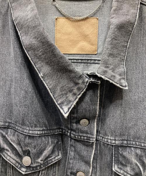 BALENCIAGA（バレンシアガ）BALENCIAGA (バレンシアガ) デニムジャケット ブラック サイズ:42の古着・服飾アイテム
