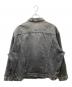 BALENCIAGA (バレンシアガ) デニムジャケット ブラック サイズ:42：28000円