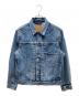 LEVI'S（リーバイス）の古着「PREMIUM TYPE I TRUCKER トラッカーデニムジャケット」｜ブルー