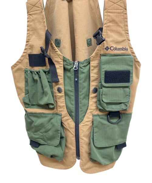 Columbia（コロンビア）Columbia (コロンビア) グリーンパインズベスト ベージュ×グリーン サイズ:SIZE Lの古着・服飾アイテム