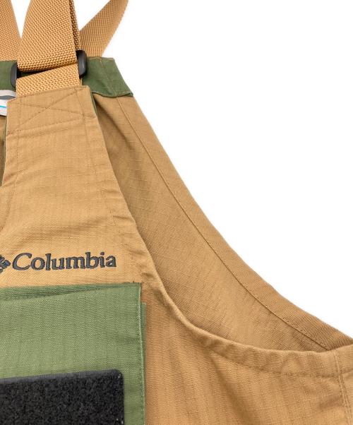 Columbia（コロンビア）Columbia (コロンビア) グリーンパインズベスト ベージュ×グリーン サイズ:SIZE Lの古着・服飾アイテム