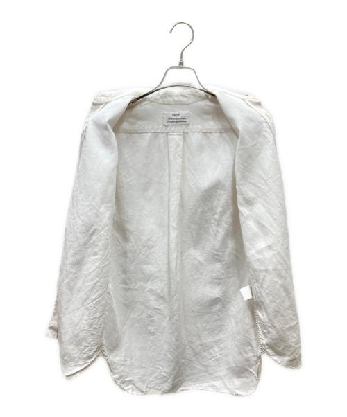 kaval（カヴァル）kaval (カヴァル) リネンシャツ ホワイト サイズ:Sの古着・服飾アイテム