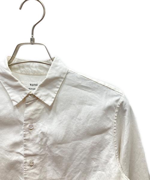 kaval（カヴァル）kaval (カヴァル) リネンシャツ ホワイト サイズ:Sの古着・服飾アイテム