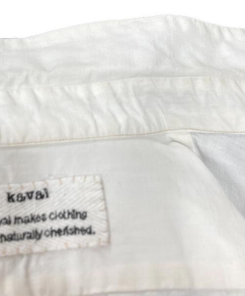 kaval（カヴァル）kaval (カヴァル) リネンシャツ ホワイト サイズ:Sの古着・服飾アイテム