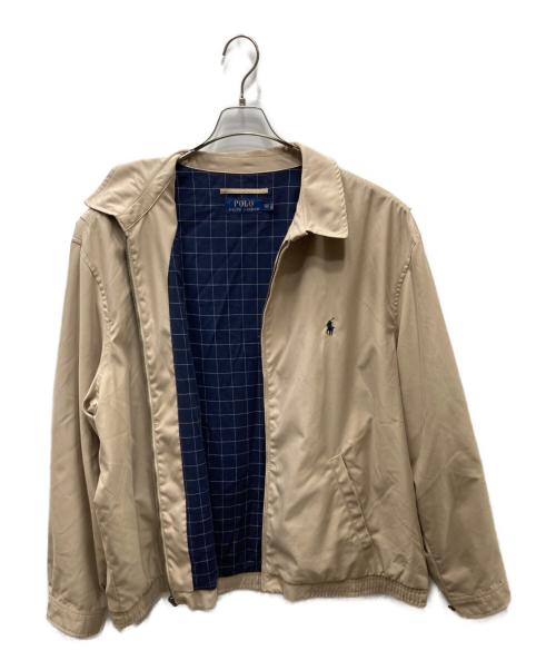 POLO RALPH LAUREN（ポロ・ラルフローレン）POLO RALPH LAUREN (ポロ・ラルフローレン) スイングトップ ベージュ サイズ:2XLの古着・服飾アイテム