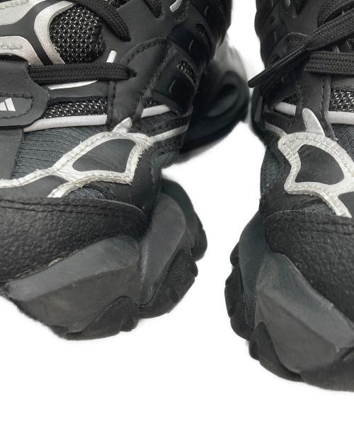 adidas（アディダス）adidas (アディダス) VENTO XLG DELUXE BLACK / BLACK SILVER ベント ローカットスニーカー ブラック サイズ:27cmの古着・服飾アイテム