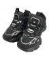 adidas（アディダス）の古着「VENTO XLG DELUXE BLACK / BLACK SILVER ベント ローカットスニーカー」｜ブラック
