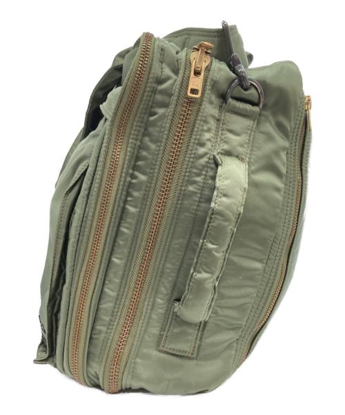 PORTER（ポーター）PORTER (ポーター) 3WAY BRIEFCASE ブリーフケース グリーンの古着・服飾アイテム