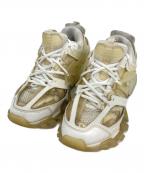 BALENCIAGAバレンシアガ）の古着「TRACK CLEAR SOLE トラック ローカットスニーカー」｜ホワイト