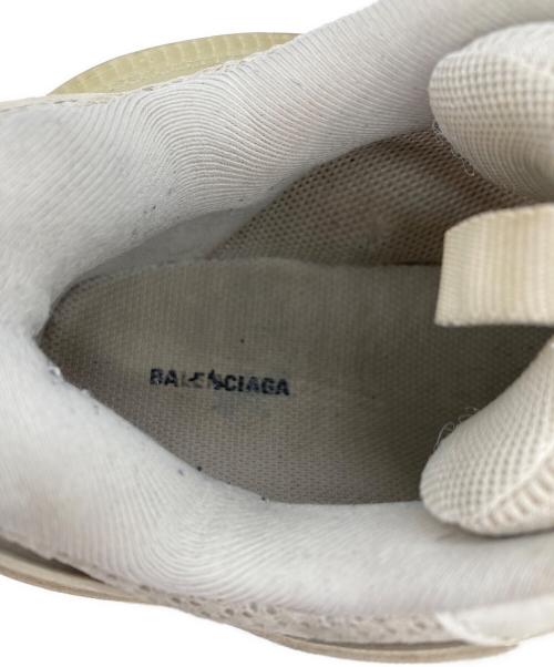 BALENCIAGA（バレンシアガ）BALENCIAGA (バレンシアガ) TRACK CLEAR SOLE トラック ローカットスニーカー ホワイト サイズ:UK8の古着・服飾アイテム