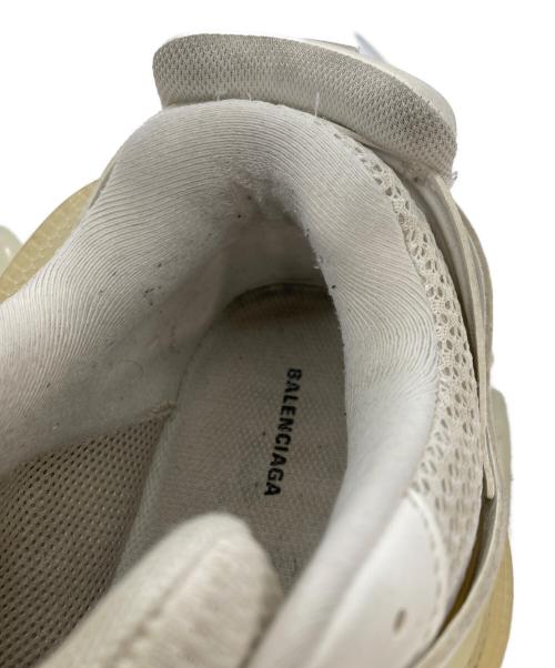 BALENCIAGA（バレンシアガ）BALENCIAGA (バレンシアガ) TRACK CLEAR SOLE トラック ローカットスニーカー ホワイト サイズ:UK8の古着・服飾アイテム