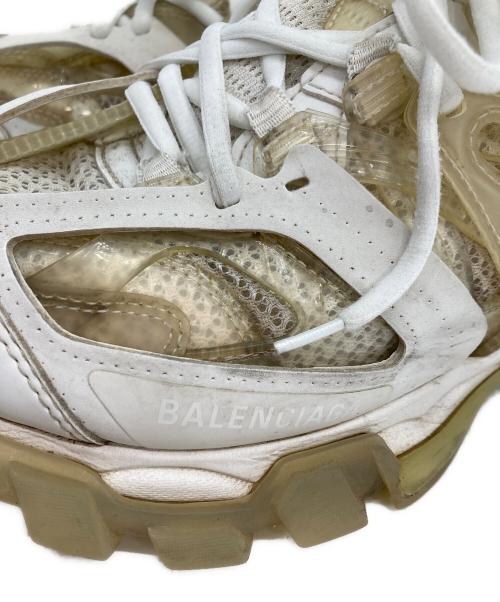 BALENCIAGA（バレンシアガ）BALENCIAGA (バレンシアガ) TRACK CLEAR SOLE トラック ローカットスニーカー ホワイト サイズ:UK8の古着・服飾アイテム