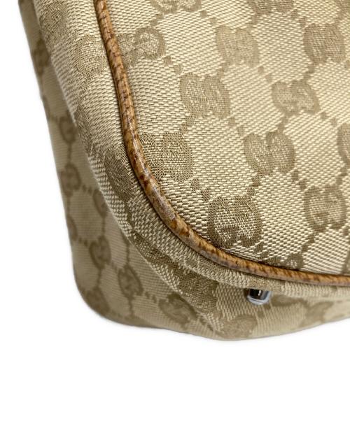 GUCCI（グッチ）GUCCI (グッチ) GGキャンバストートバッグ ベージュの古着・服飾アイテム