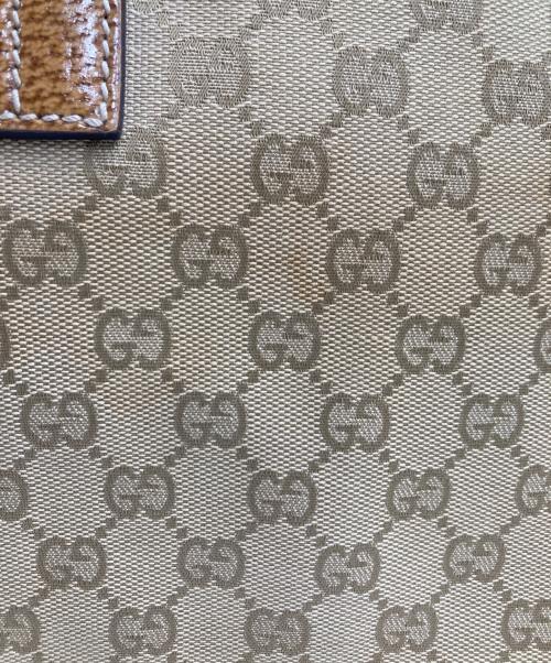 GUCCI（グッチ）GUCCI (グッチ) GGキャンバストートバッグ ベージュの古着・服飾アイテム
