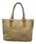 GUCCI (グッチ) GGキャンバストートバッグ ベージュ：20000円