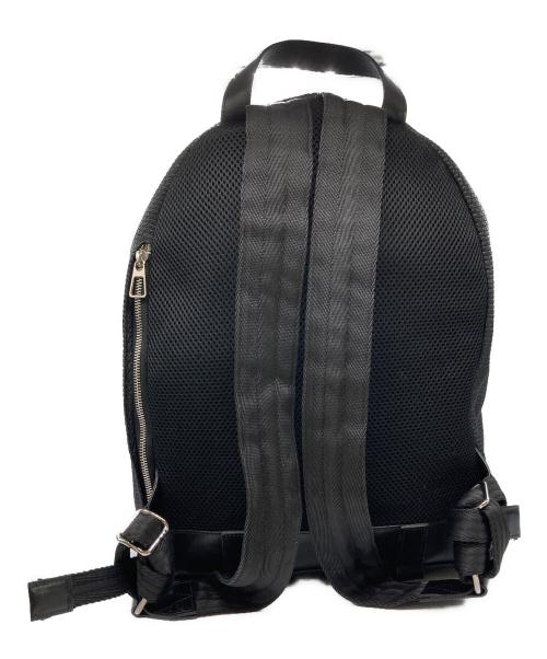 MANIUNO（マニウノ）MANIUNO (マニウノ) レザーリュック ブラック サイズ:FREEの古着・服飾アイテム