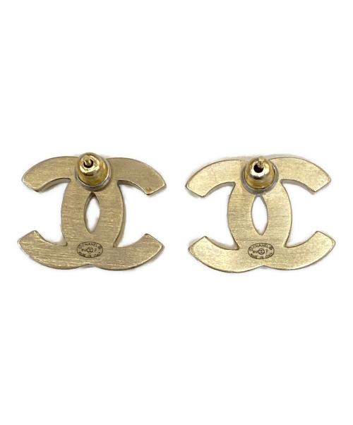 CHANEL（シャネル）CHANEL (シャネル) 2Pココマーク レザーロゴ ピアスの古着・服飾アイテム