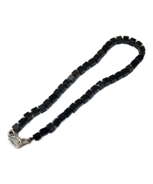 R.ALAGAN（ララガン）R.ALAGAN (ララガン) CUBE STONE NECKLACE BLACK ONYX キューブストーンネックレス ブラックの古着・服飾アイテム