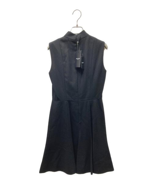 Saint Laurent Paris（サンローランパリ）Saint Laurent Paris (サンローランパリ) ノースリーブワンピース ブラック サイズ:36の古着・服飾アイテム