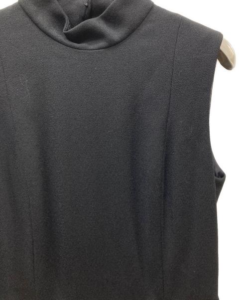 Saint Laurent Paris（サンローランパリ）Saint Laurent Paris (サンローランパリ) ノースリーブワンピース ブラック サイズ:36の古着・服飾アイテム