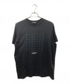 MONCLERモンクレール）の古着「SS T-SHIRT 袖ロゴワッペンTシャツ」｜ブラック