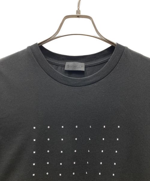 MONCLER（モンクレール）MONCLER (モンクレール) SS T-SHIRT 袖ロゴワッペンTシャツ ブラック サイズ:Ｍの古着・服飾アイテム