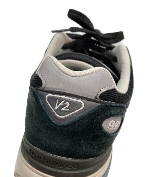 NEW BALANCE（ニューバランス）NEW BALANCE (ニューバランス) Made in UK 991v2 ローカットスニーカー ブラック サイズ:9 1/2の古着・服飾アイテム