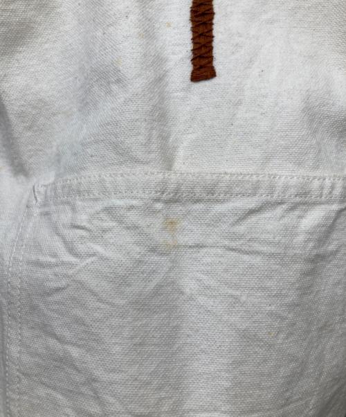 Story mfg.（ストーリーエムエフジー）Story mfg. (ストーリーエムエフジー) コットン刺繍カバーオール アイボリー サイズ:XSの古着・服飾アイテム