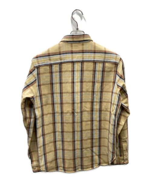 Ron Herman（ロンハーマン）Ron Herman (ロンハーマン) コットンツイル チェックネルシャツ イエロー サイズ:Sの古着・服飾アイテム