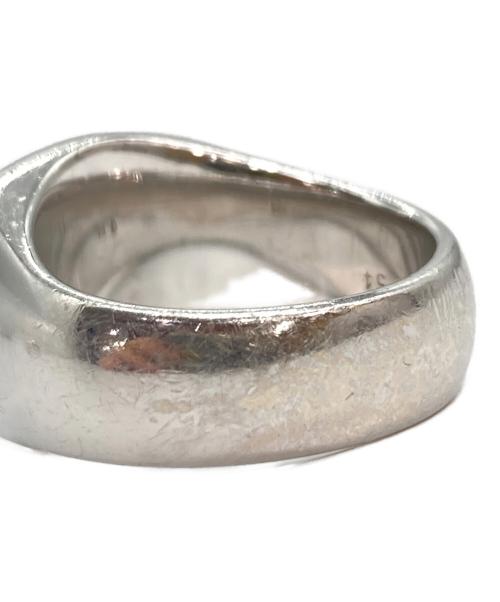 TOM WOOD（トムウッド）TOM WOOD (トムウッド) Cushion Black Onyx Ring オニキスリング ブラック×シルバー サイズ:13号の古着・服飾アイテム