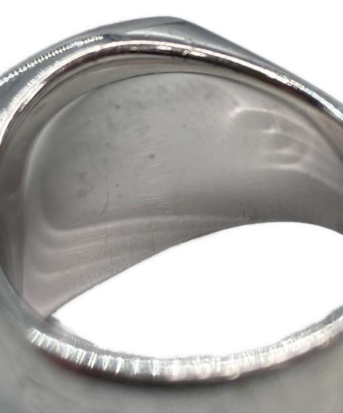 TOM WOOD（トムウッド）TOM WOOD (トムウッド) Cushion Black Onyx Ring オニキスリング ブラック×シルバー サイズ:13号の古着・服飾アイテム