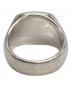 TOM WOOD (トムウッド) Cushion Black Onyx Ring オニキスリング ブラック×シルバー サイズ:13号：30000円