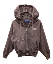 BoTT（ボット）の古着「Sparkle Stitch Hoodie スパークルステッチフーディー」｜ブラウン