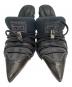YELLO (イエロ) CARBON SHIFT MULES ミュール ブラック サイズ:S：12000円
