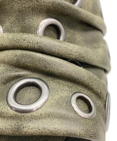 YELLO（イエロ）YELLO (イエロ) MARTE SANDALS サンダル カーキ サイズ:Sの古着・服飾アイテム