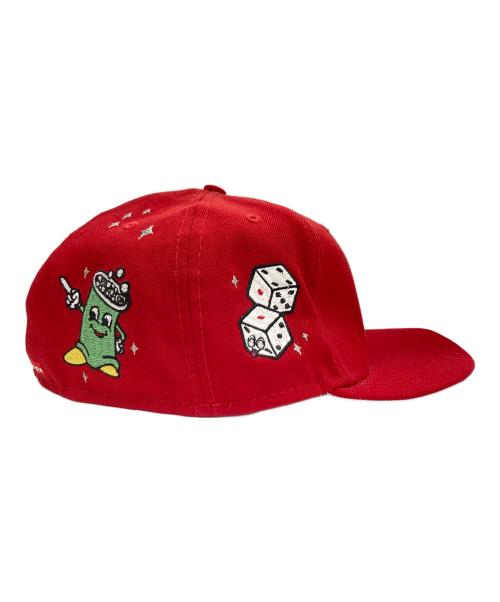 SUPREME（シュプリーム）Supreme (シュプリーム) New Era (ニューエラ) キャップ レッドの古着・服飾アイテム