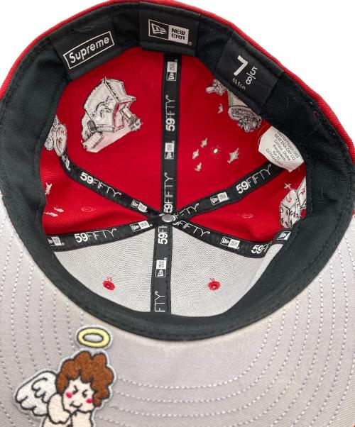 SUPREME（シュプリーム）Supreme (シュプリーム) New Era (ニューエラ) キャップ レッドの古着・服飾アイテム