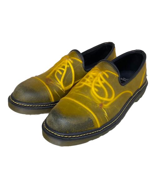 Maison MIHARA YASUHIRO（メゾン ミハラ ヤスヒロ）Maison MIHARA YASUHIRO (メゾン ミハラ ヤスヒロ) Transparent Leather Slipon インビシブルシューズ イエロー サイズ:41の古着・服飾アイテム