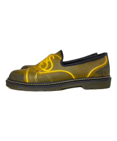 Maison MIHARA YASUHIRO（メゾン ミハラ ヤスヒロ）Maison MIHARA YASUHIRO (メゾン ミハラ ヤスヒロ) Transparent Leather Slipon インビシブルシューズ イエロー サイズ:41の古着・服飾アイテム