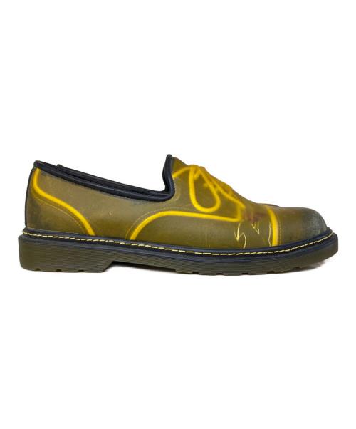 Maison MIHARA YASUHIRO（メゾン ミハラ ヤスヒロ）Maison MIHARA YASUHIRO (メゾン ミハラ ヤスヒロ) Transparent Leather Slipon インビシブルシューズ イエロー サイズ:41の古着・服飾アイテム
