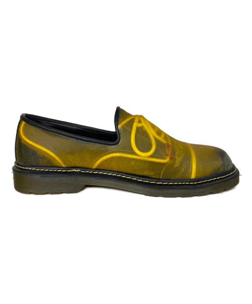 Maison MIHARA YASUHIRO（メゾン ミハラ ヤスヒロ）Maison MIHARA YASUHIRO (メゾン ミハラ ヤスヒロ) Transparent Leather Slipon インビシブルシューズ イエロー サイズ:41の古着・服飾アイテム