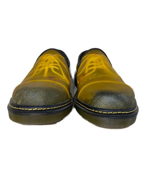 Maison MIHARA YASUHIRO（メゾン ミハラ ヤスヒロ）Maison MIHARA YASUHIRO (メゾン ミハラ ヤスヒロ) Transparent Leather Slipon インビシブルシューズ イエロー サイズ:41の古着・服飾アイテム