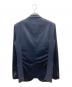 1piu1uguale3 (ウノピュウノウグァーレトレ) RIB JACKET テーラードジャケット ネイビー サイズ:5：14000円